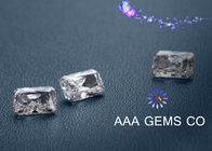 Synthetic Radiant Cut Moissanite Loose Gemstones RI 2.65 - 2.69